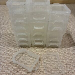 Clear Plastic Storage Boxes